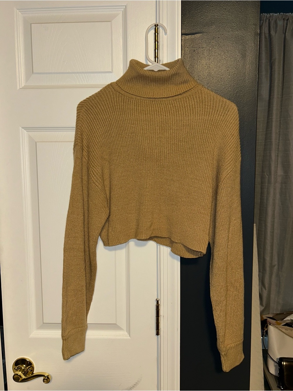Forever 21 Cropped Turtleneck Sweater